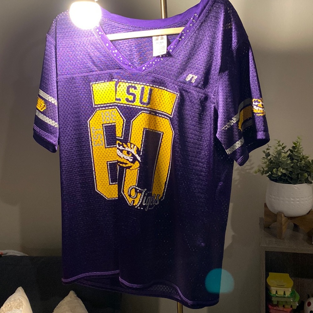 LSU women’s stylish football jersey